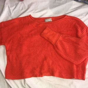 Burnt Orange Urban Outfitter Knit Sweater